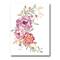 Designart - Bouquet Of Pink and Purple Flowers III - Farmhouse Canvas Wall Art Print